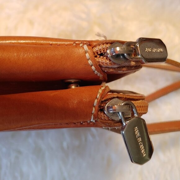 Roots Caramel Leather Shoulder Bag - Picture 6 of 16